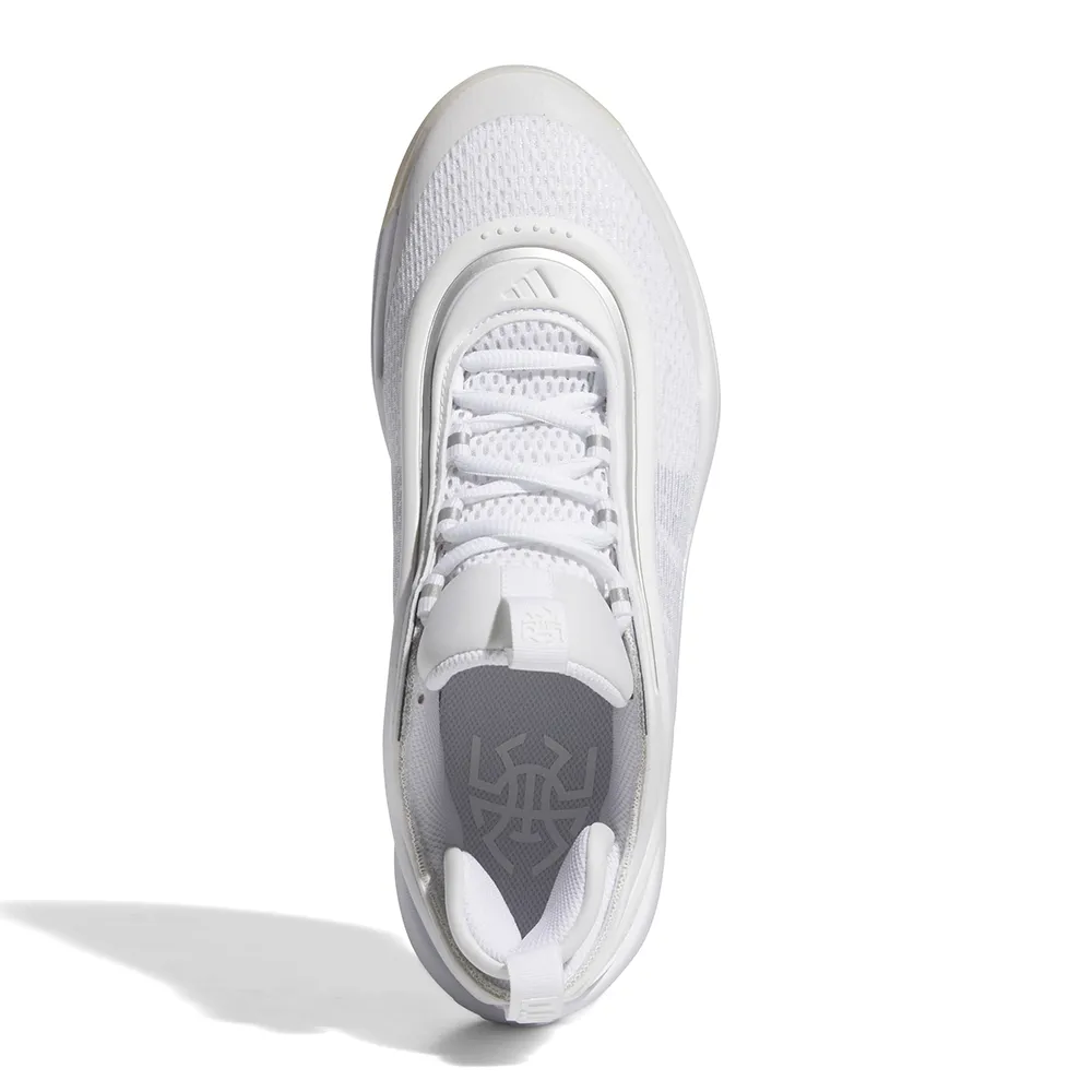 adidas Men's D.O.N Issue #6 Triple White Basketball Shoes