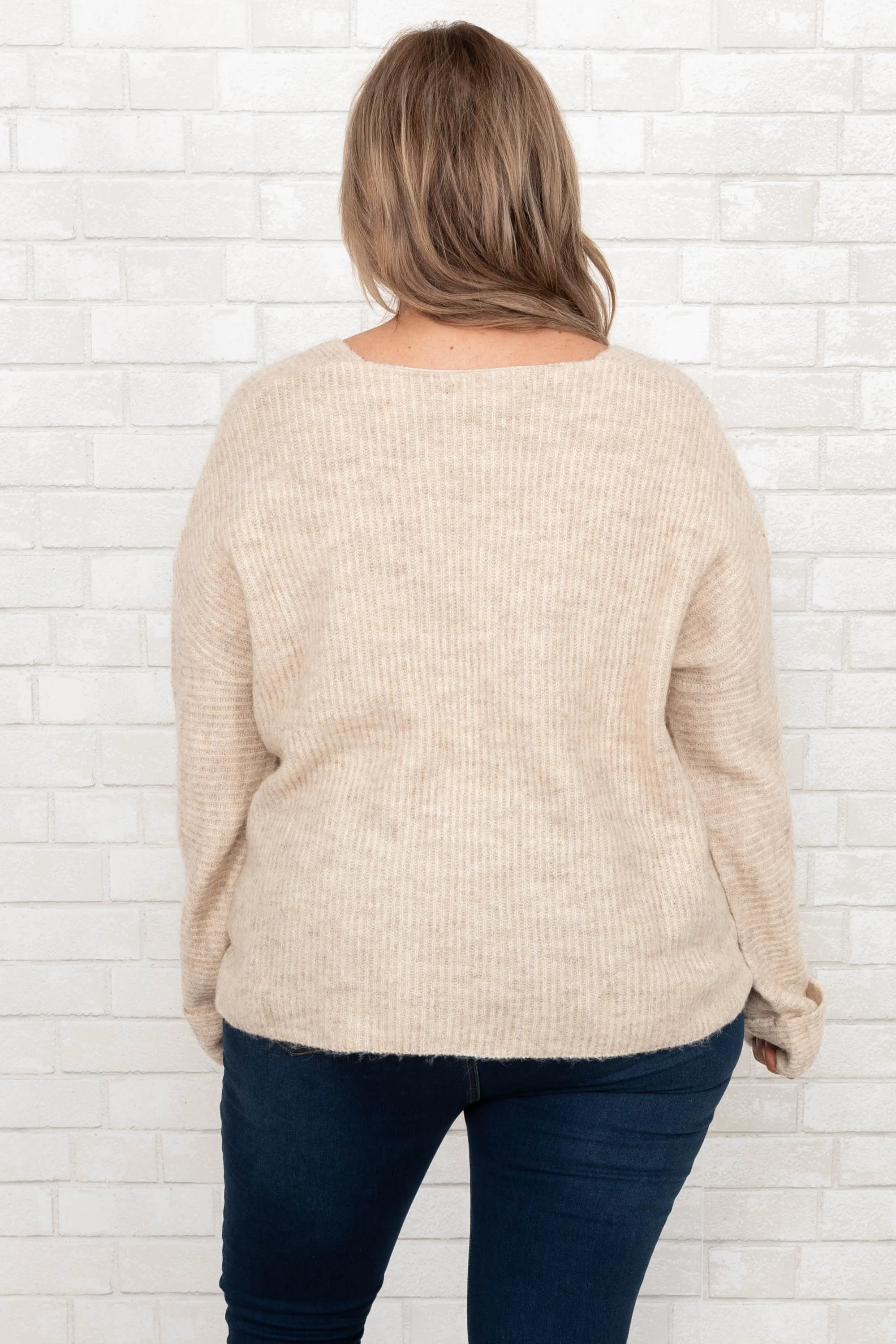 Always Better With You Sweater, Cream