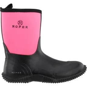 Barnyard 9 Inch Round Toe Rain Boots