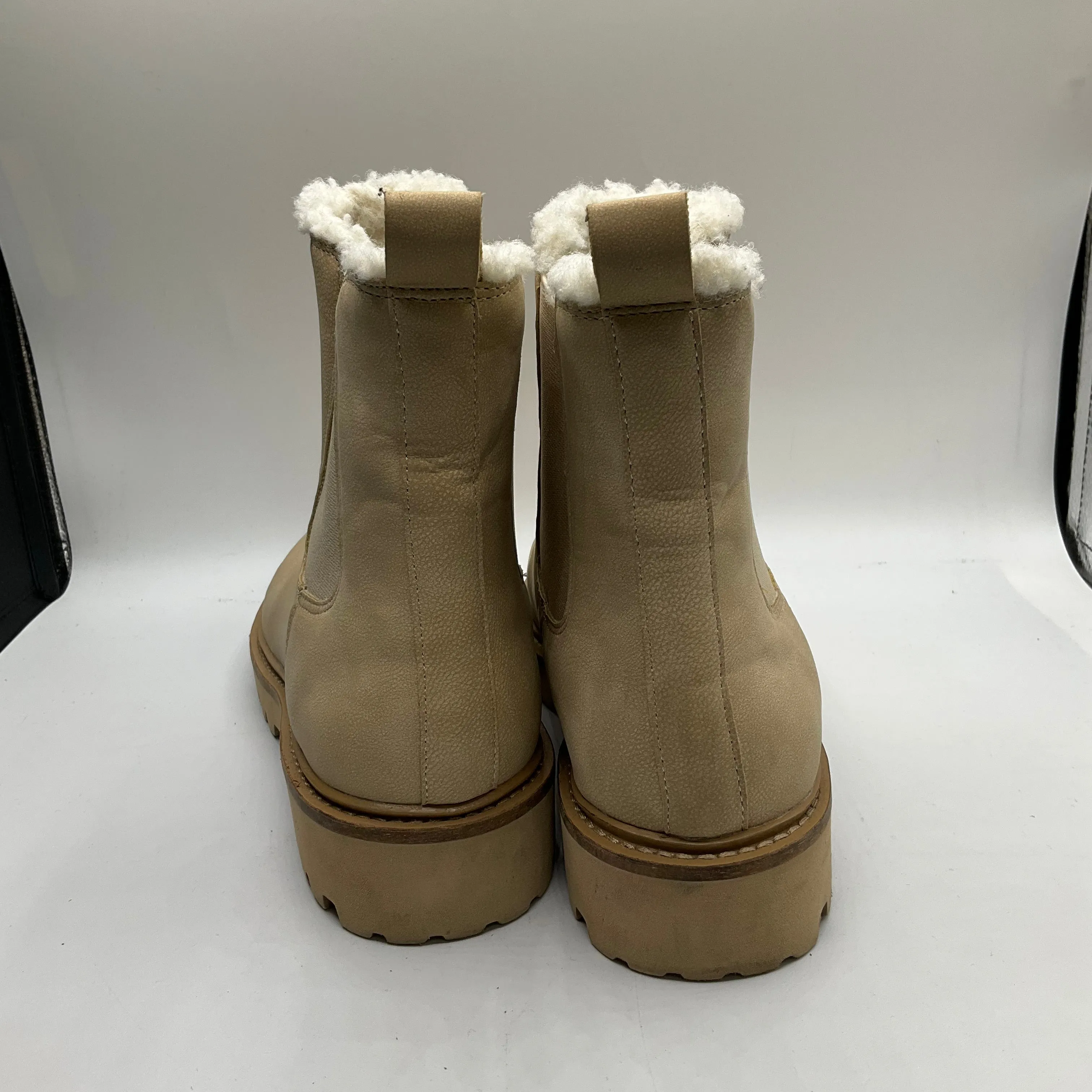 Boots Combat By J. Crew In Beige, Size: 9