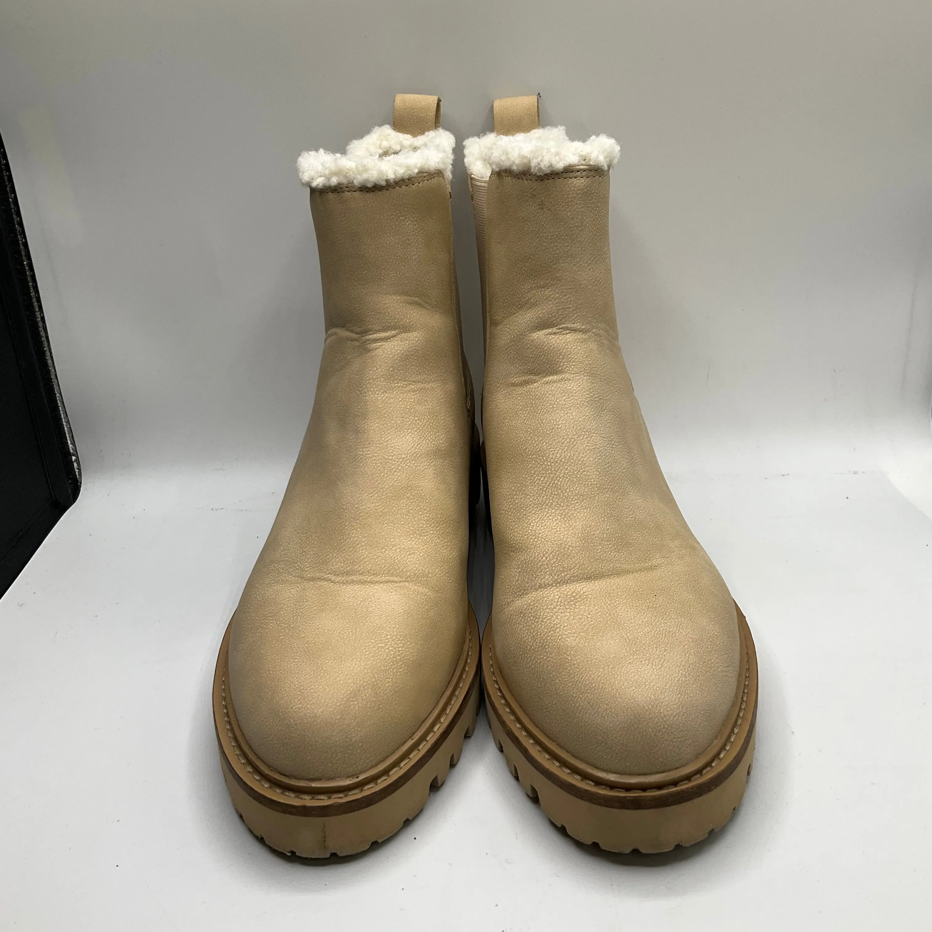 Boots Combat By J. Crew In Beige, Size: 9