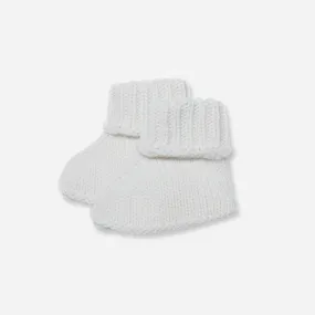 Cashmere Baby Booties