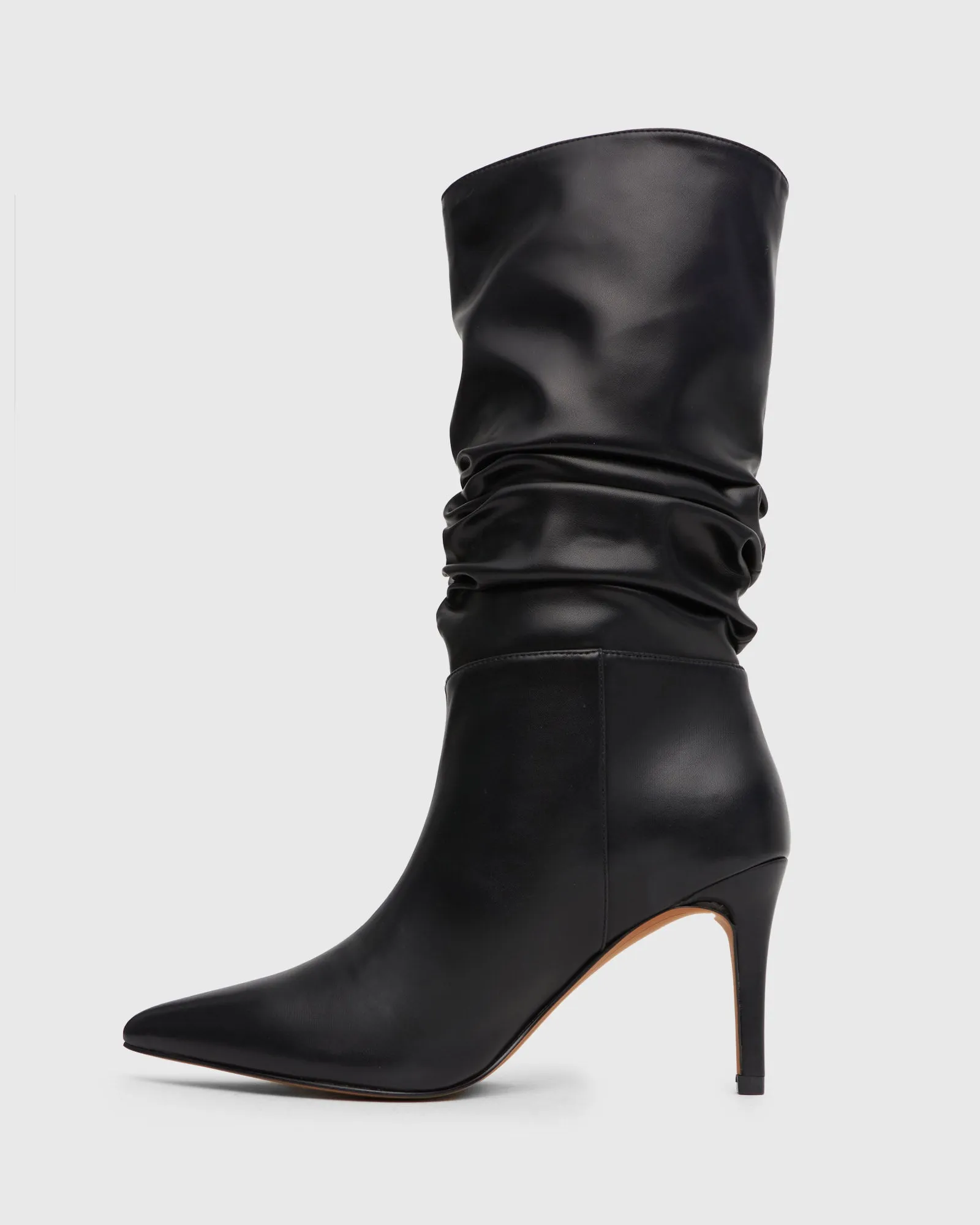 CHANCE Stiletto Scrunch Boots