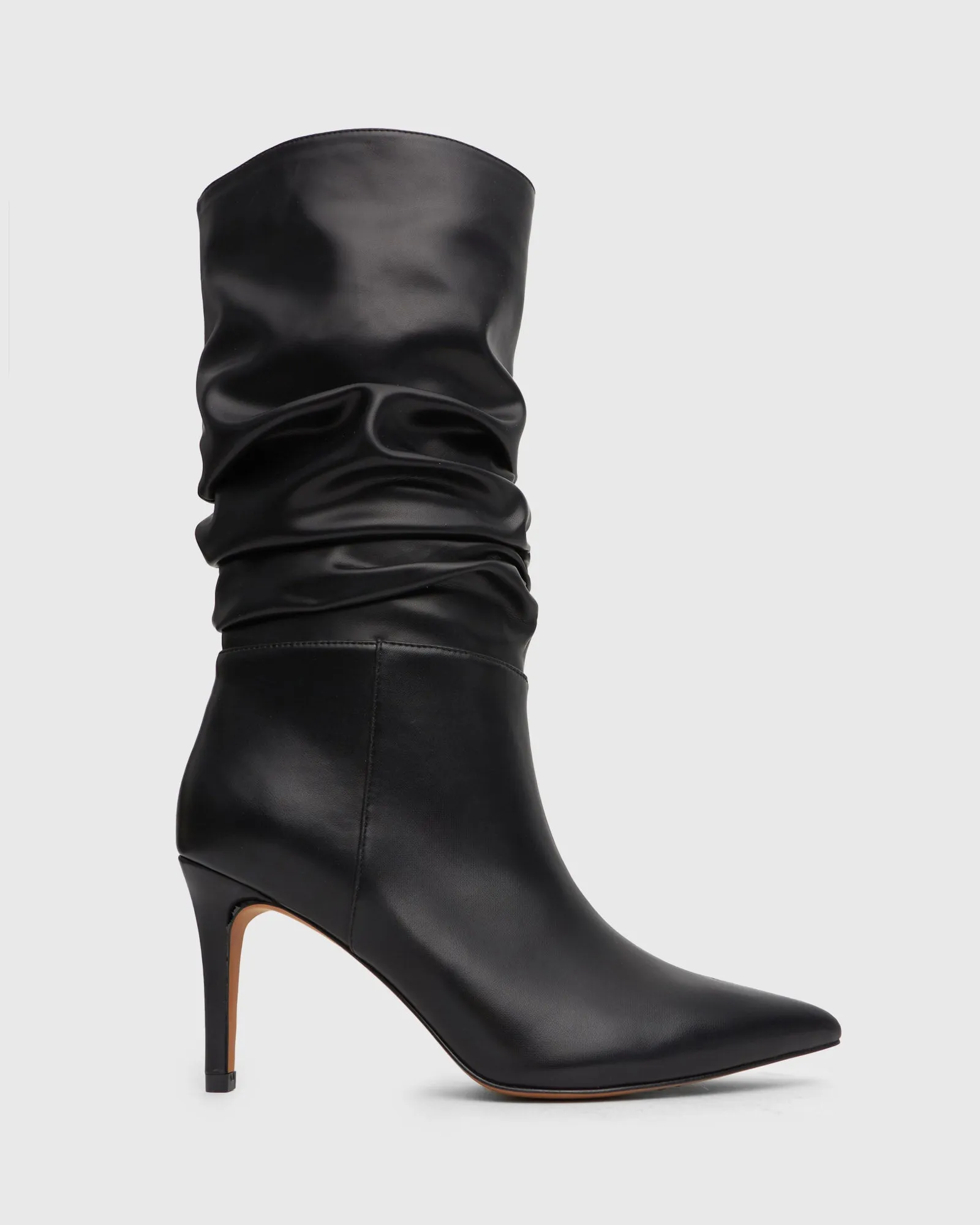 CHANCE Stiletto Scrunch Boots