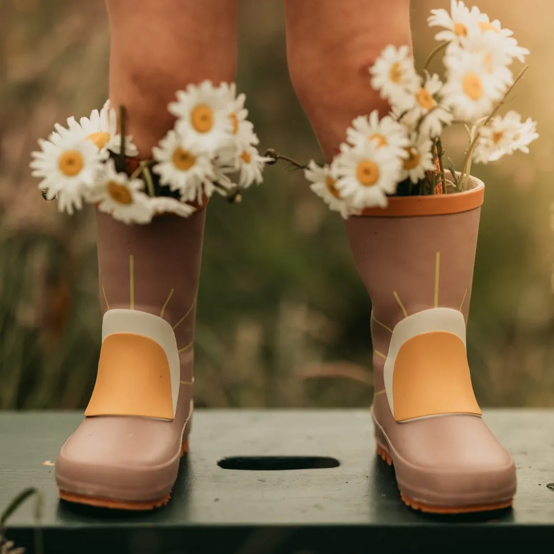 Children's Rain Boots - Burlwood