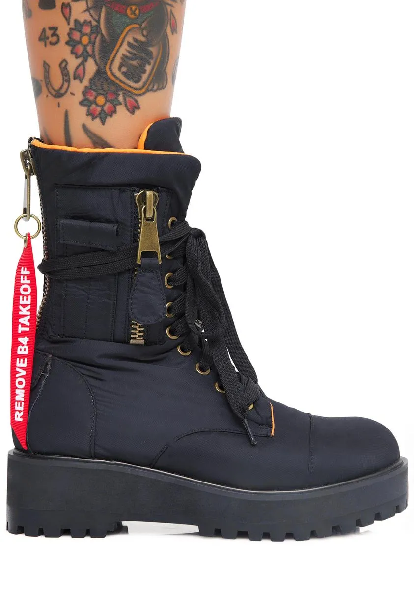 Combat Flight Boots