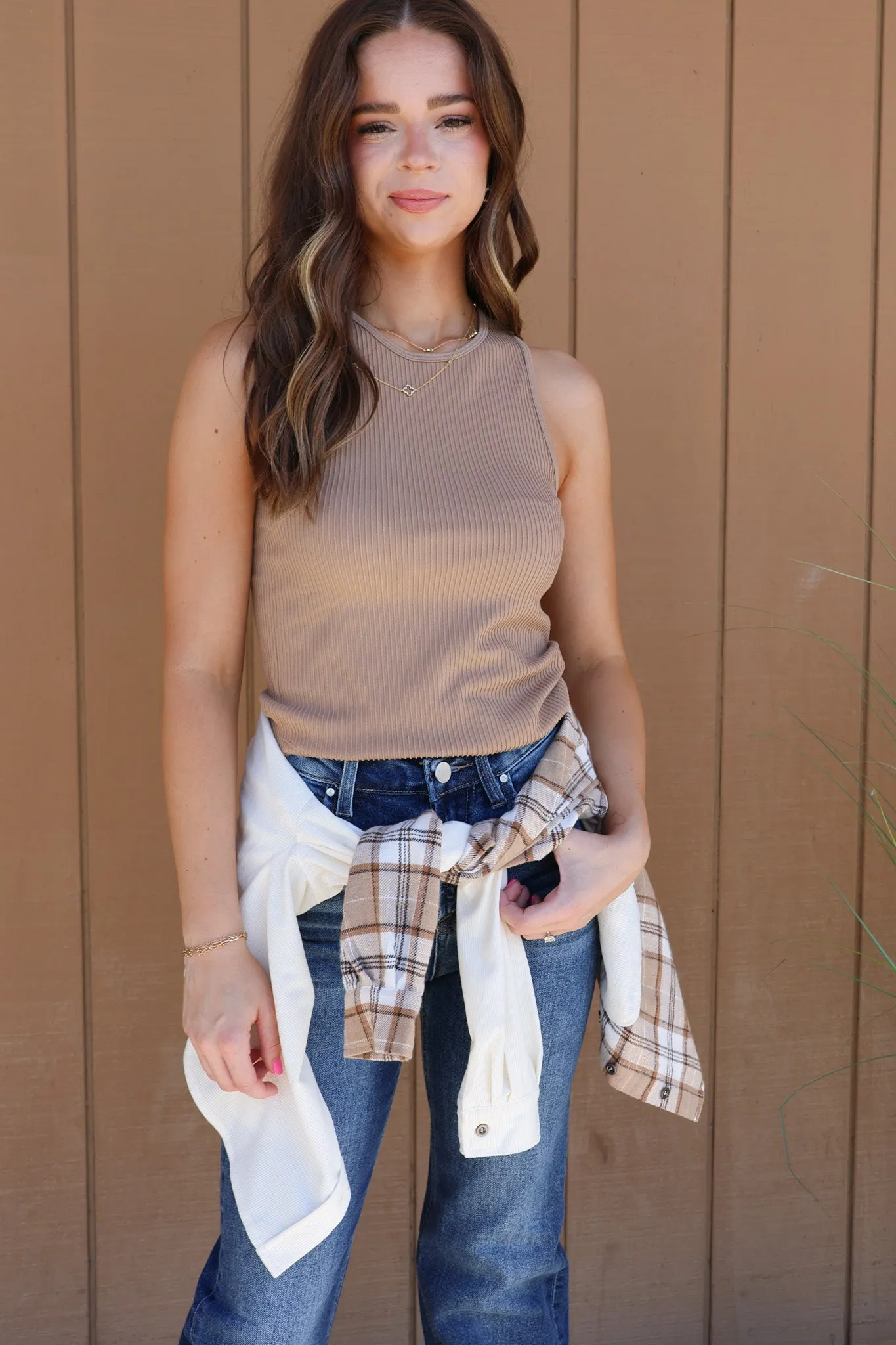 Country Cozy Flannel Top