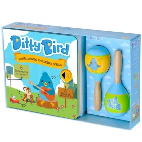 Ditty Bird Music Box and Toy gift set