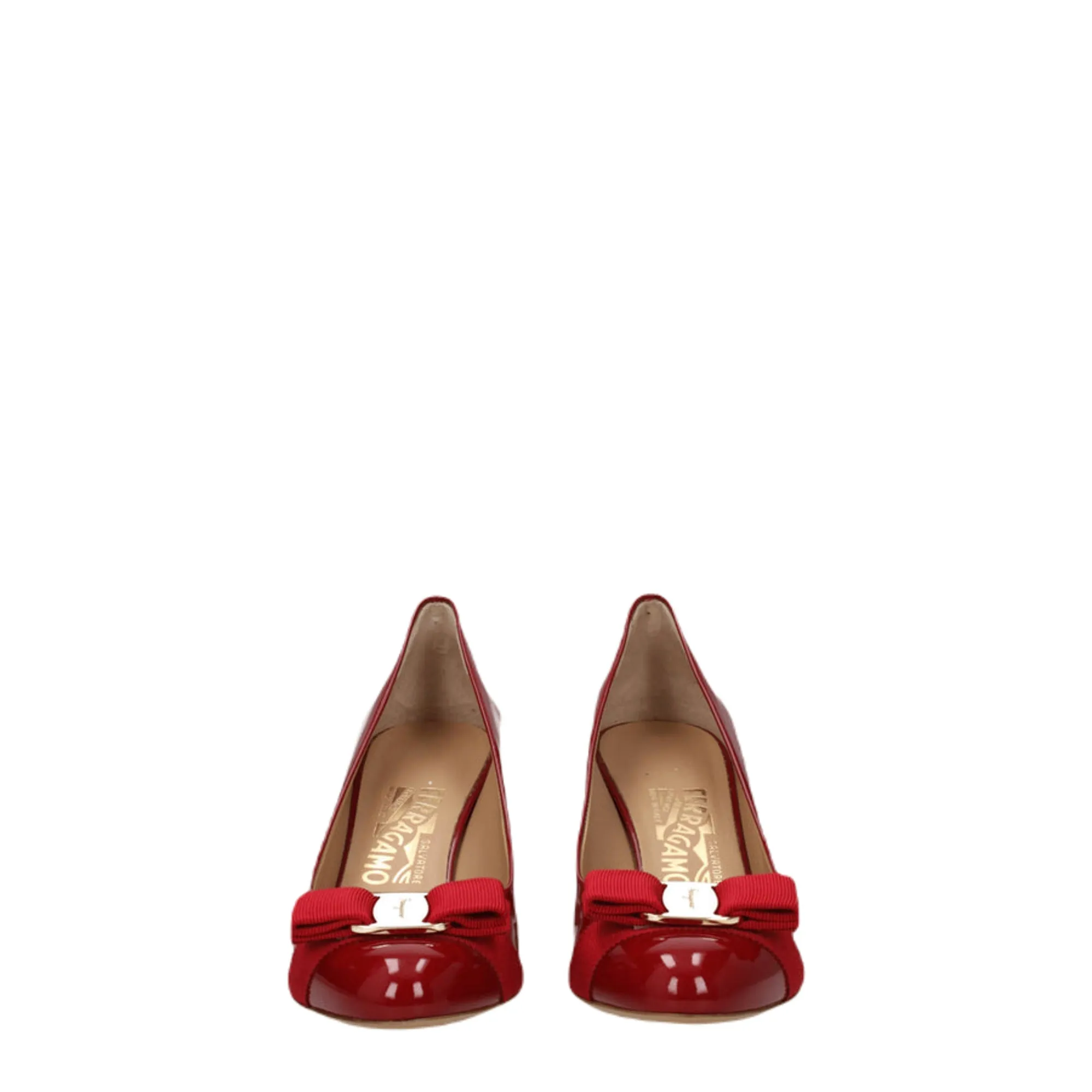 Ferragamo Carla 70 Women's Pumps Red