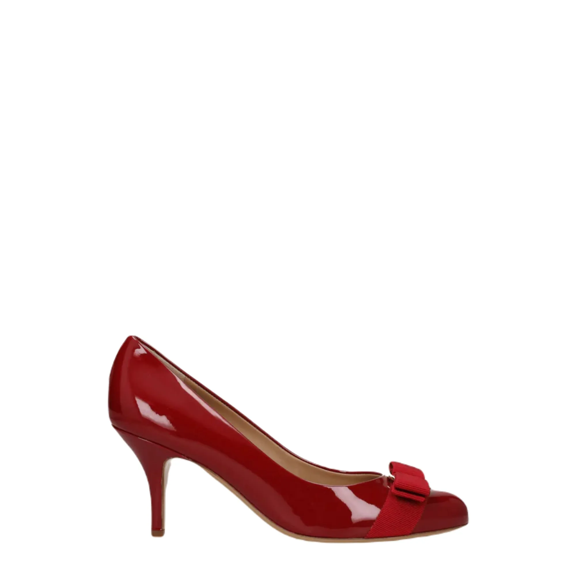 Ferragamo Carla 70 Women's Pumps Red