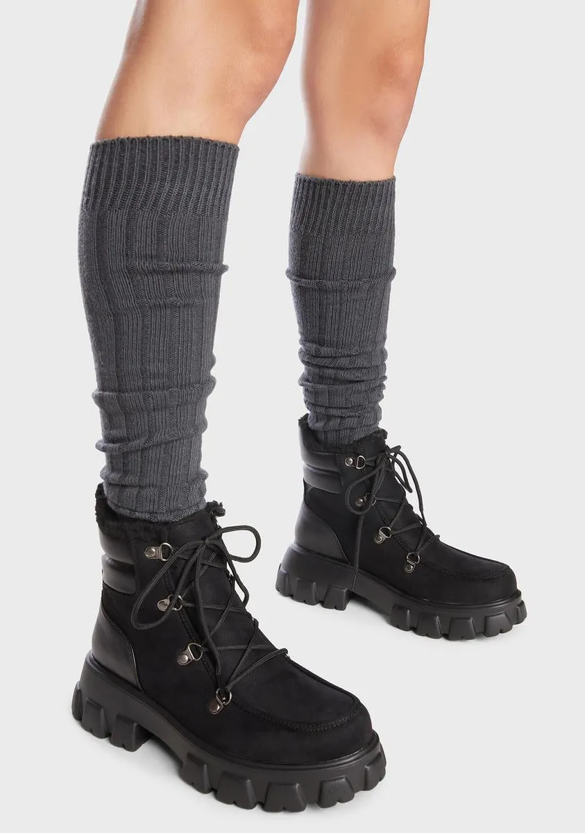 Head To Toe Combat Boots