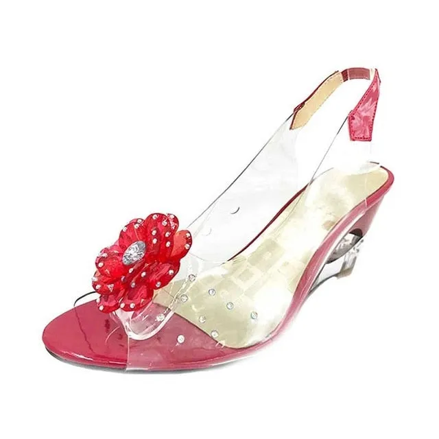 High Heels Casual Jelly Women Sandals