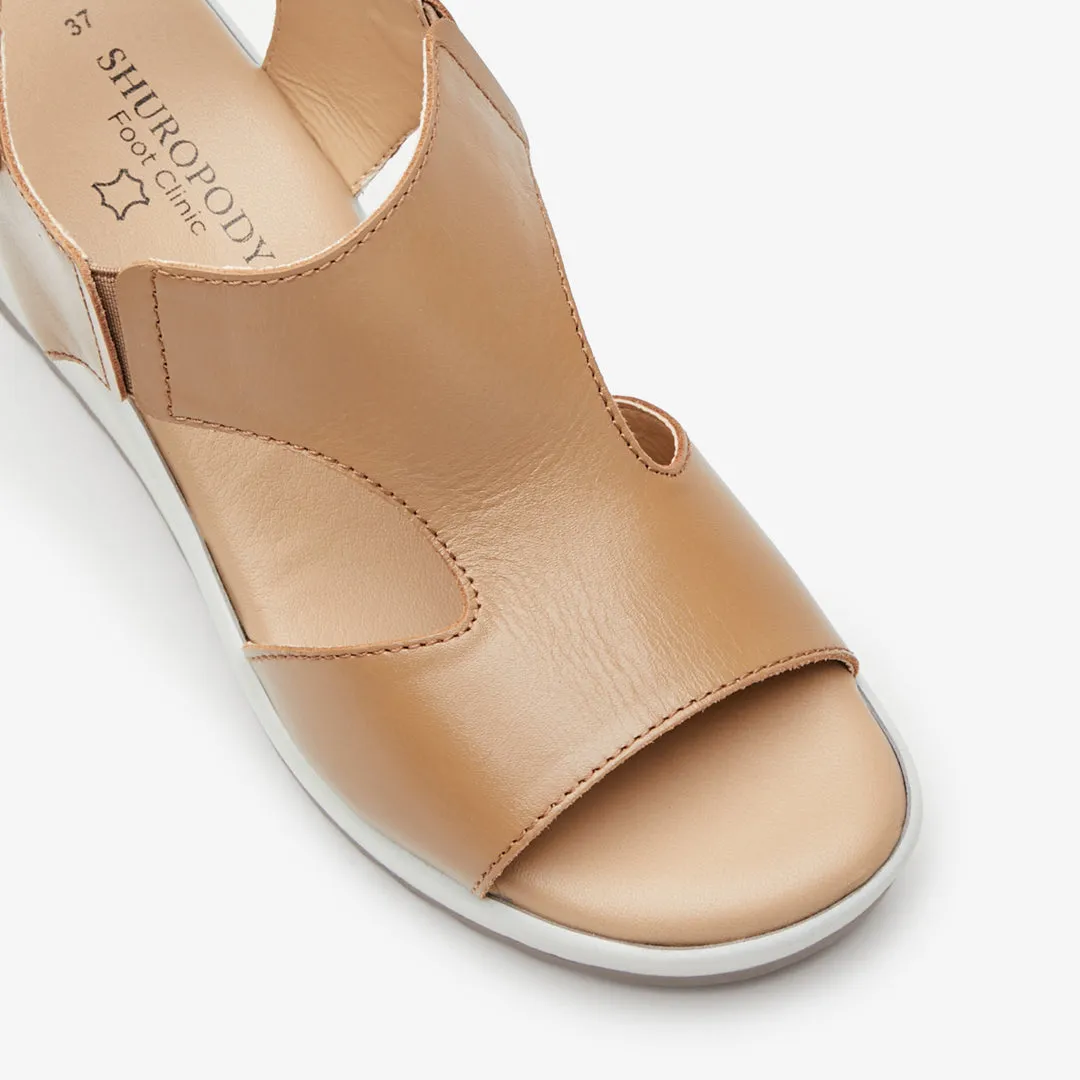 Kate T-Strap Velcro Sandals