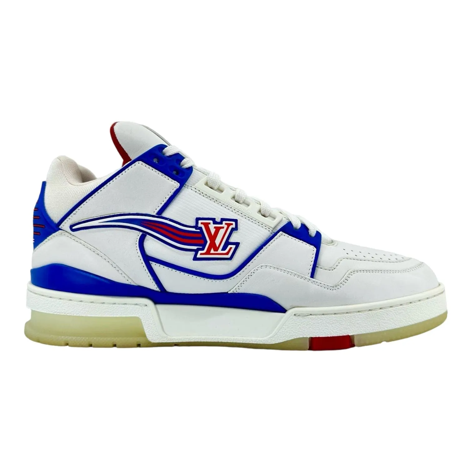 Louis Vuitton LV Trainer FW20 Red White Blue Pre-Owned