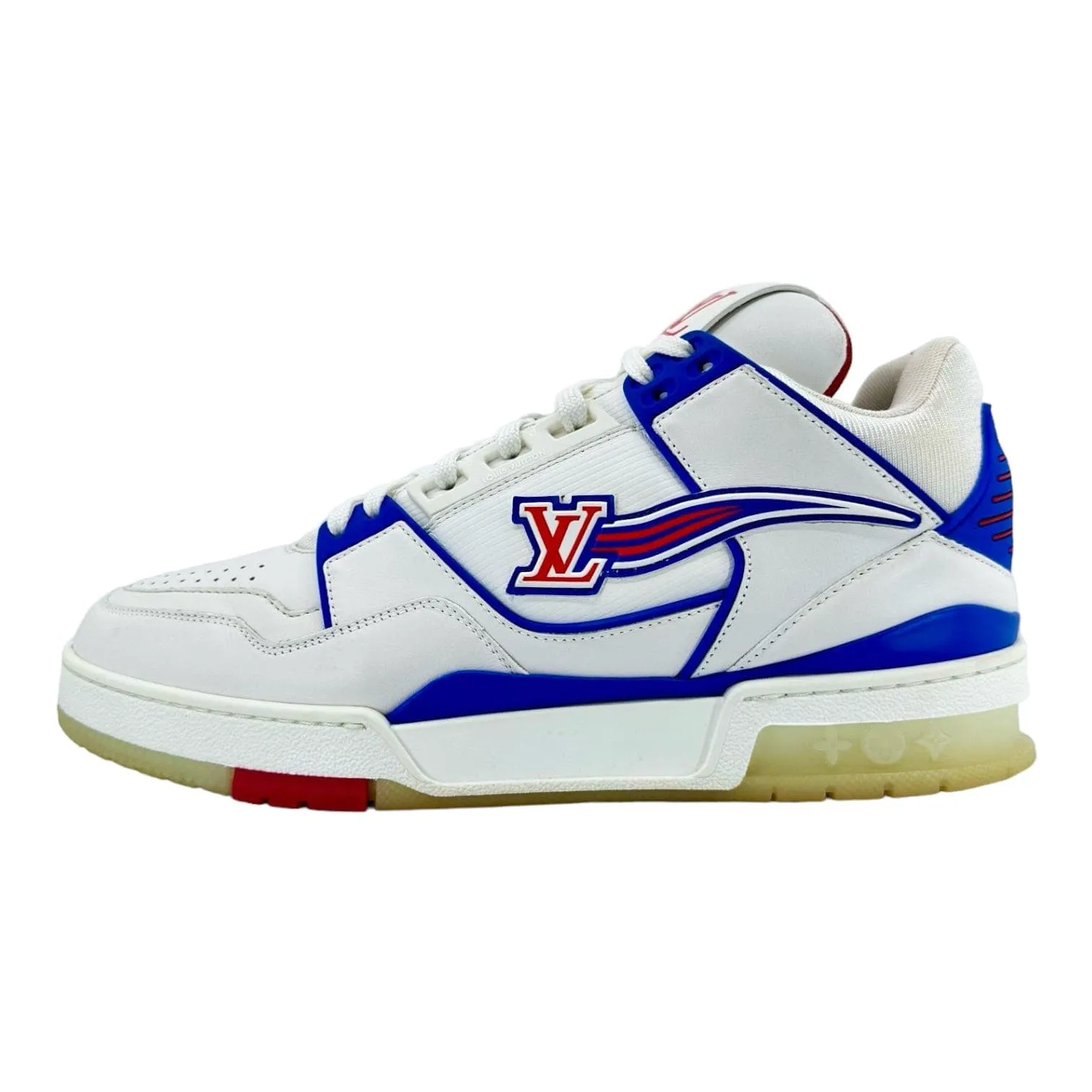 Louis Vuitton LV Trainer FW20 Red White Blue Pre-Owned