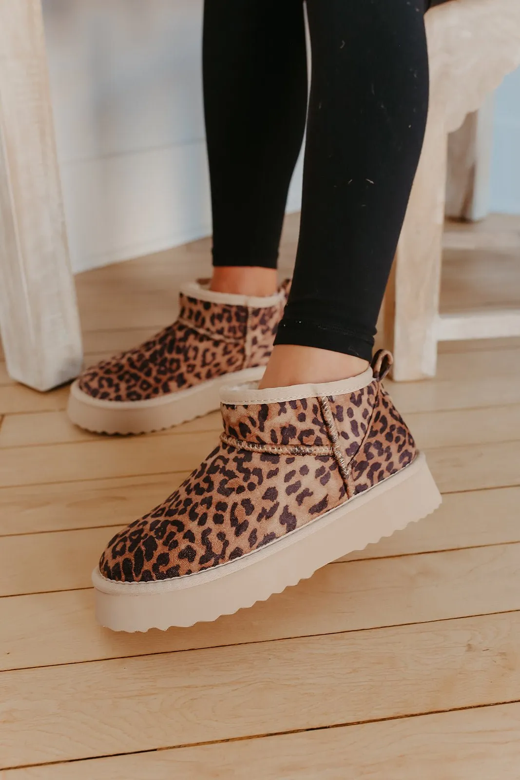 Matisse Breckenridge Cheetah Print Platform Boots