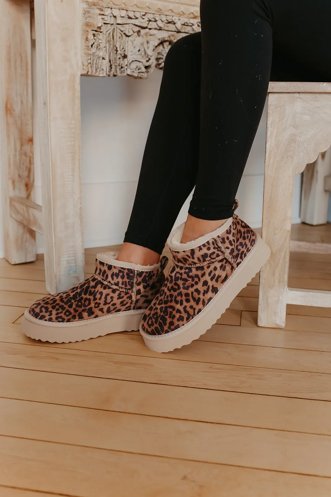 Matisse Breckenridge Cheetah Print Platform Boots