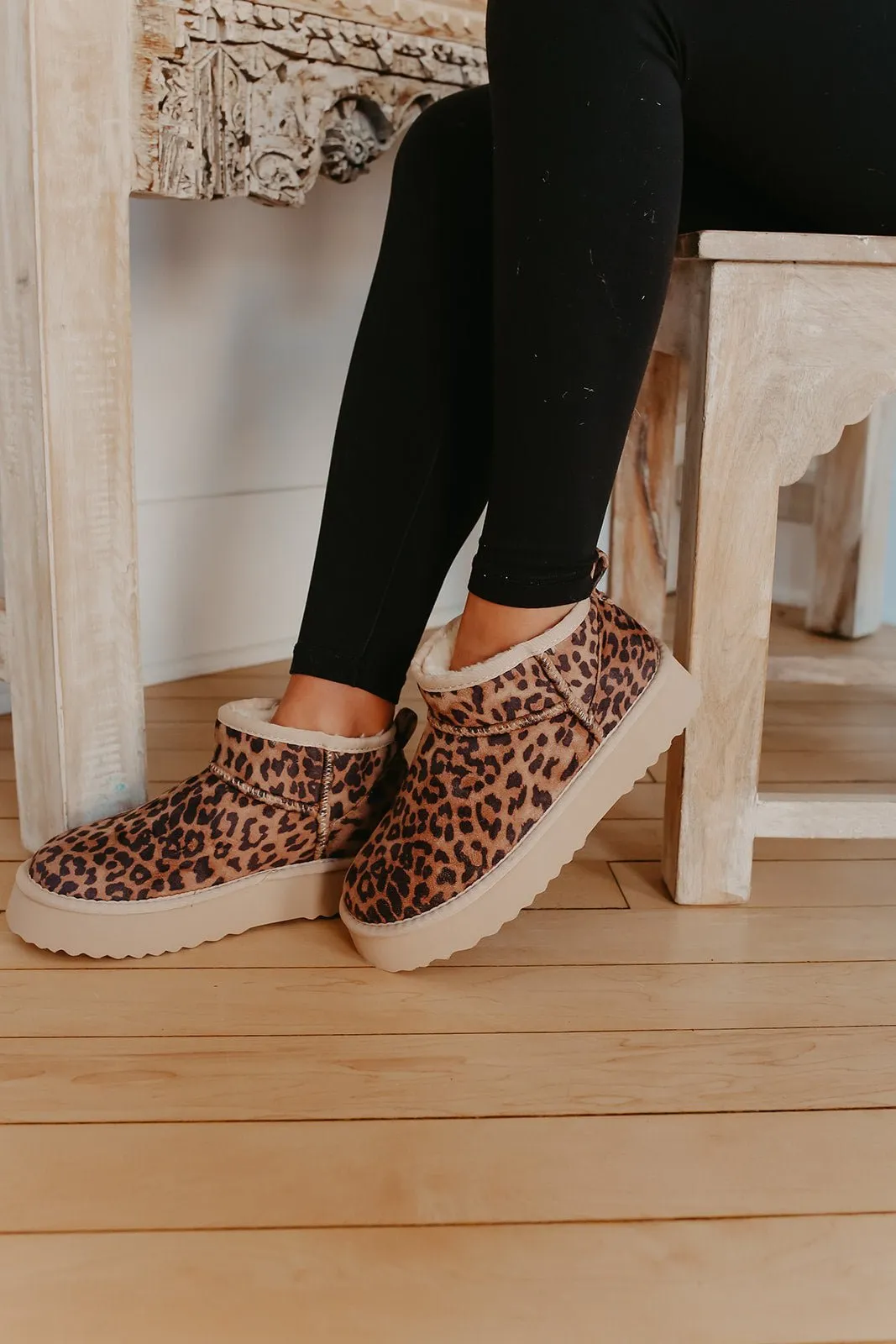 Matisse Breckenridge Cheetah Print Platform Boots