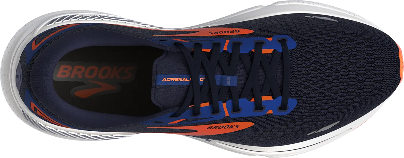 Men's Adrenaline GTS 23 (438 - Peacoat/Orange/Surf the Web)