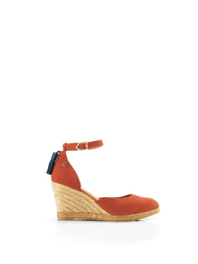 Monaco Wedge - Sunset Orange