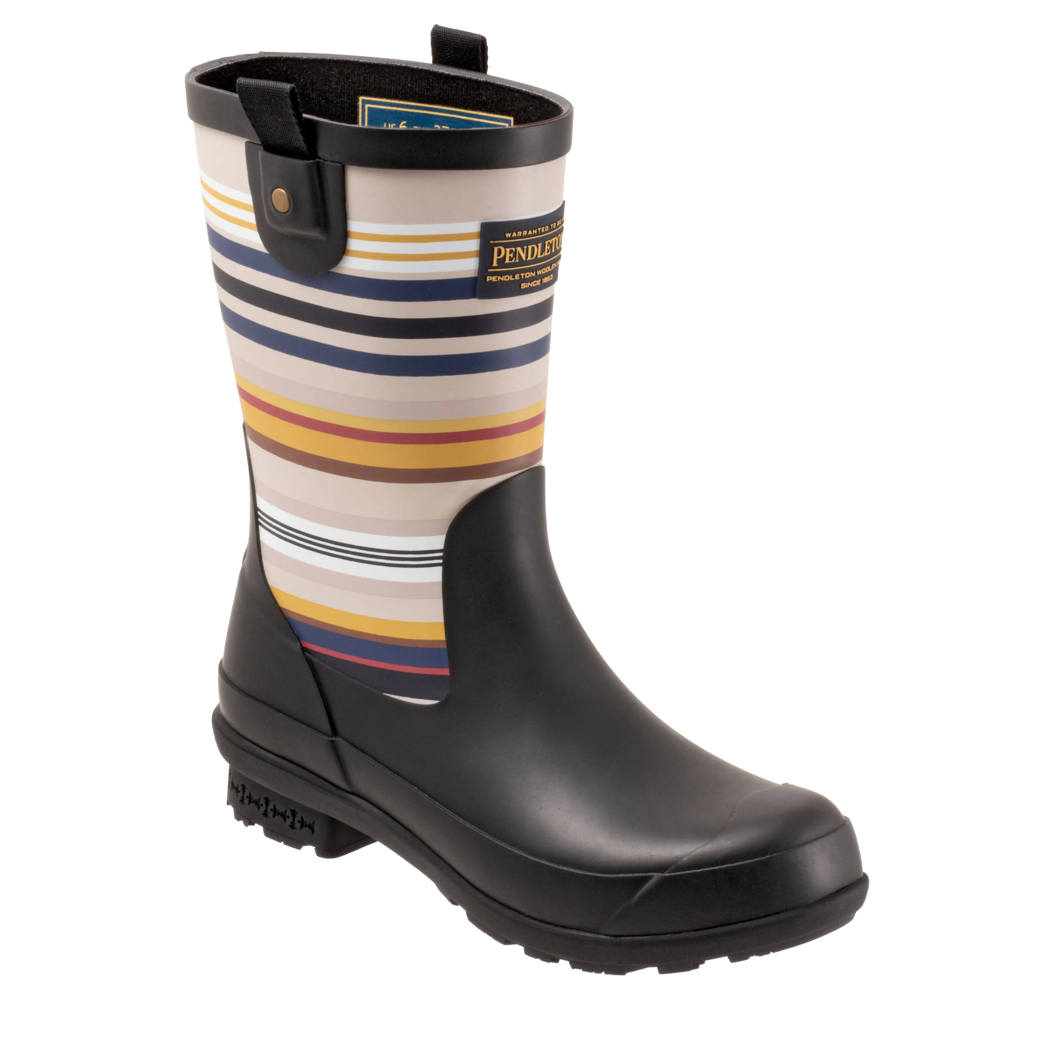 Pendleton Women's Black Bridger Mid Rain Boot