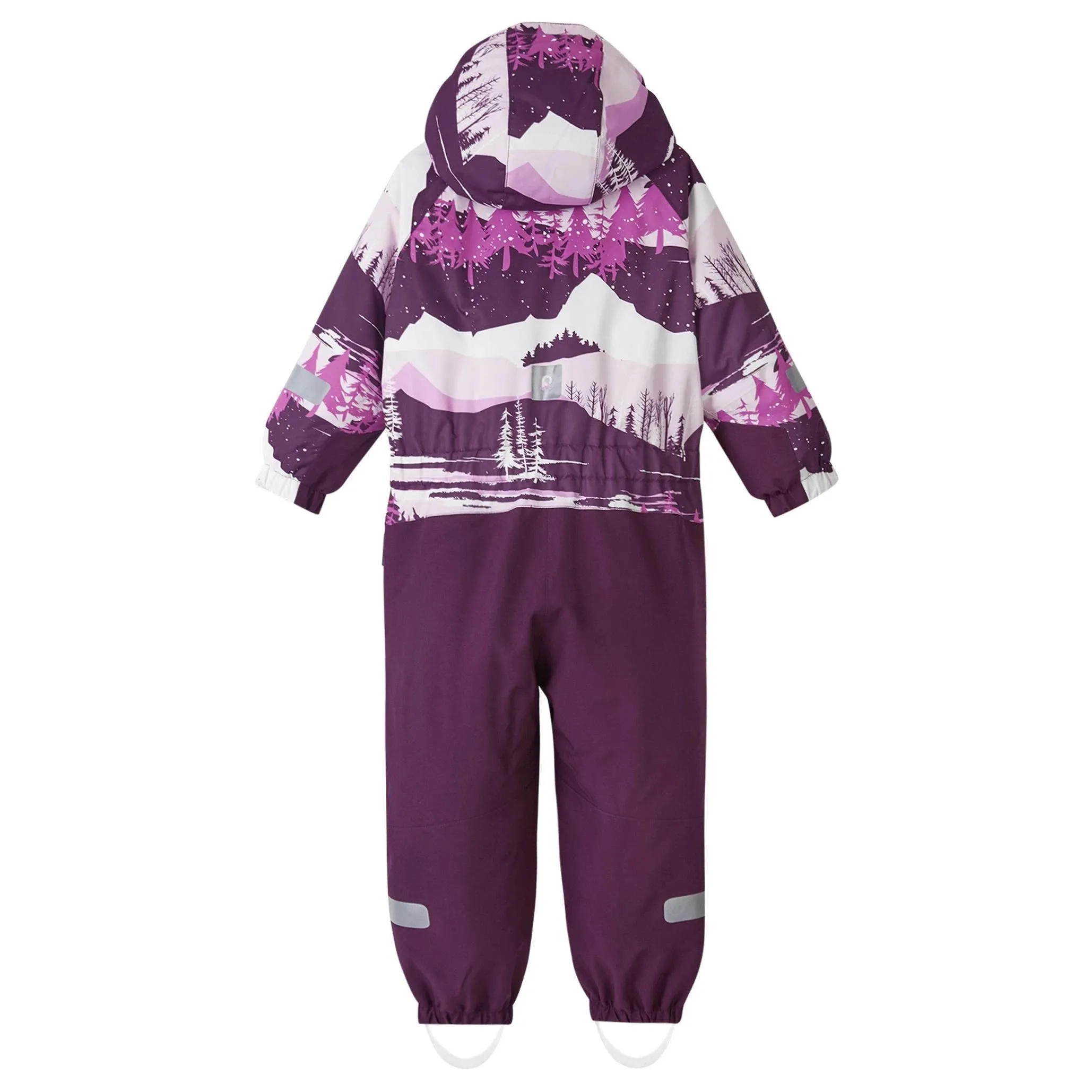 Reima Kurikka Kids Ski Suit Deep Purple