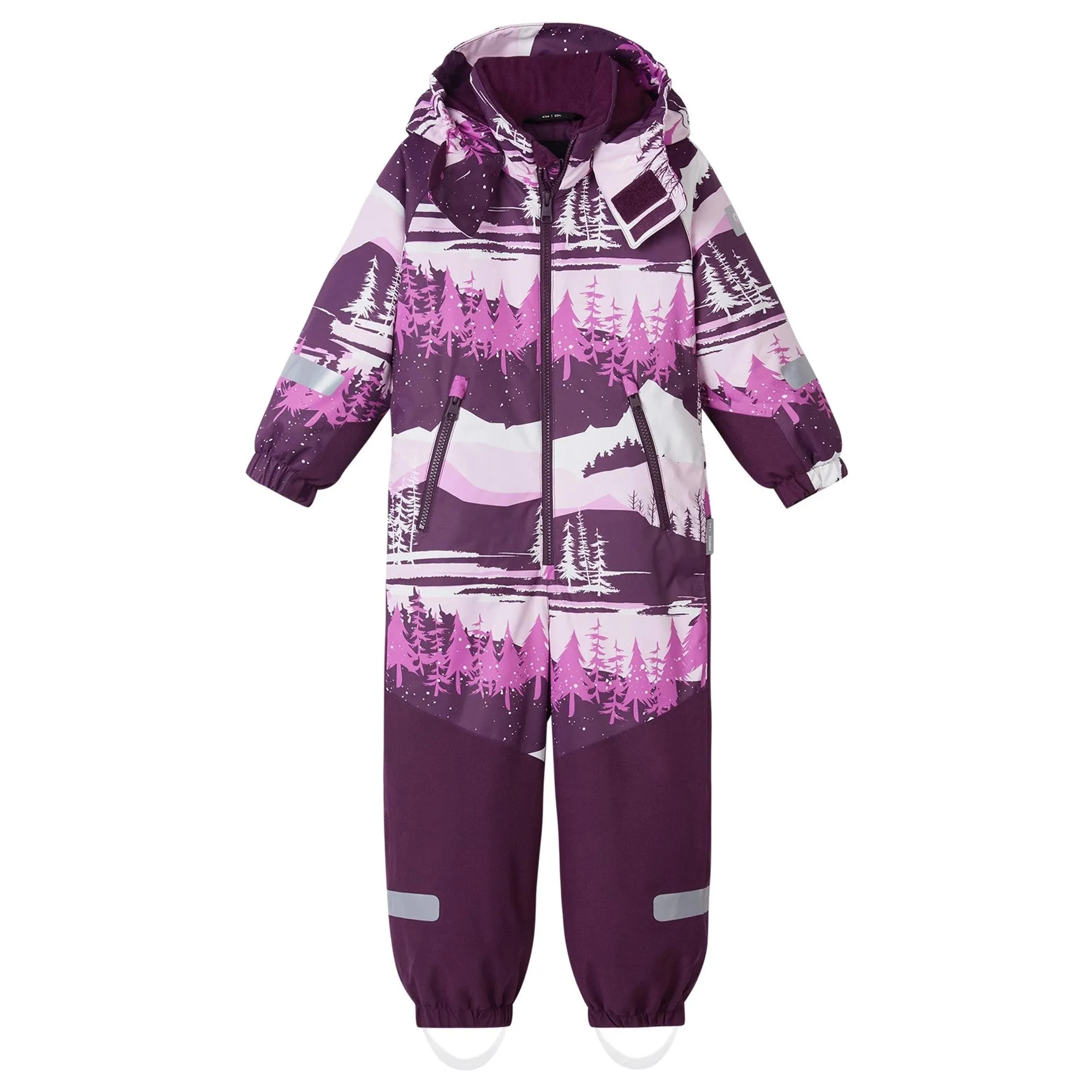 Reima Kurikka Kids Ski Suit Deep Purple