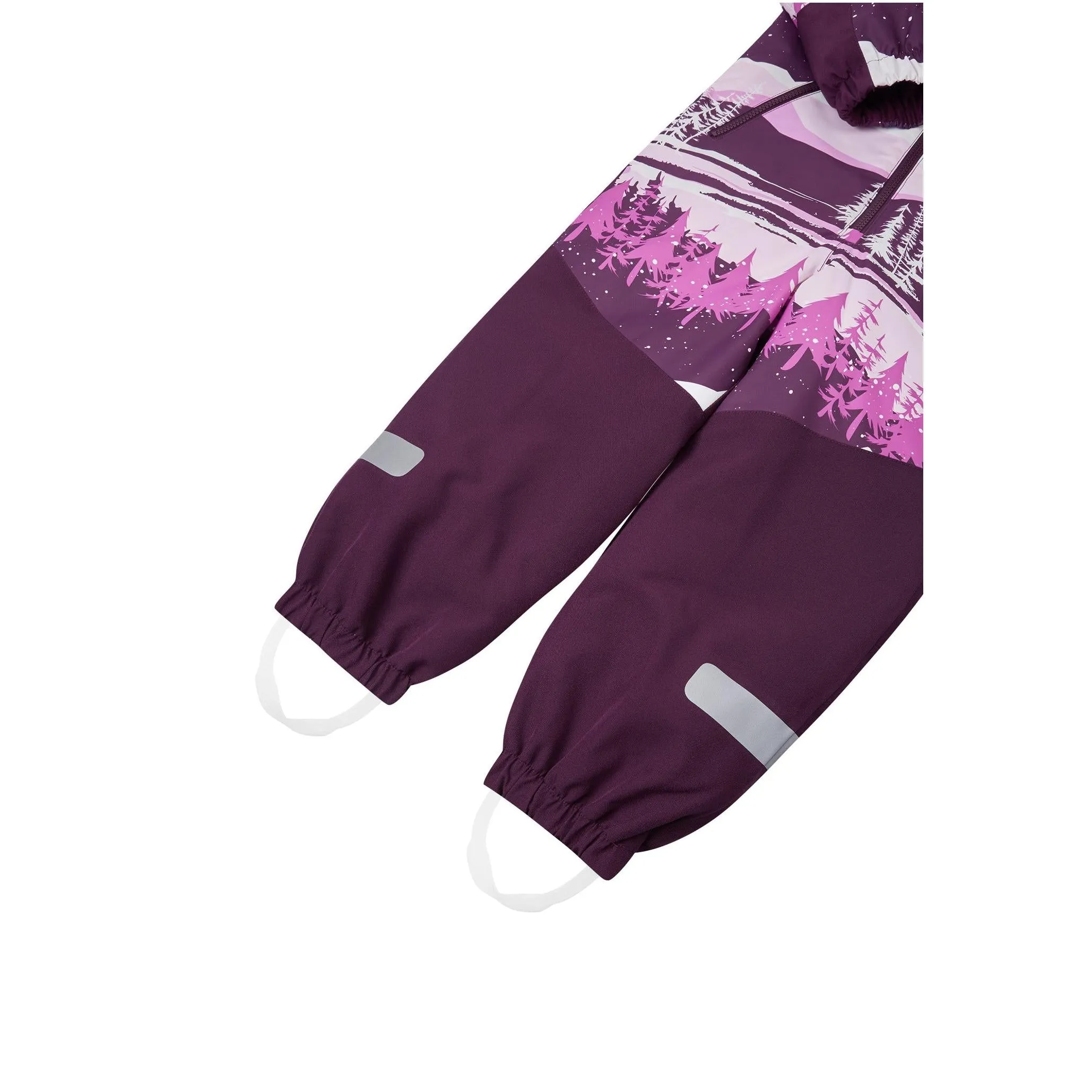 Reima Kurikka Kids Ski Suit Deep Purple