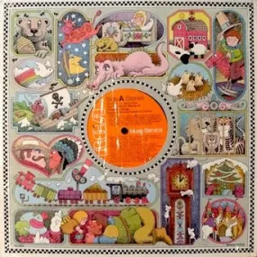 Rosemary Rice And Children's Chorus* - The Wonderful World Of Children's Songs And Bedtime Stories And Songs (2xLP, Album) (VG)