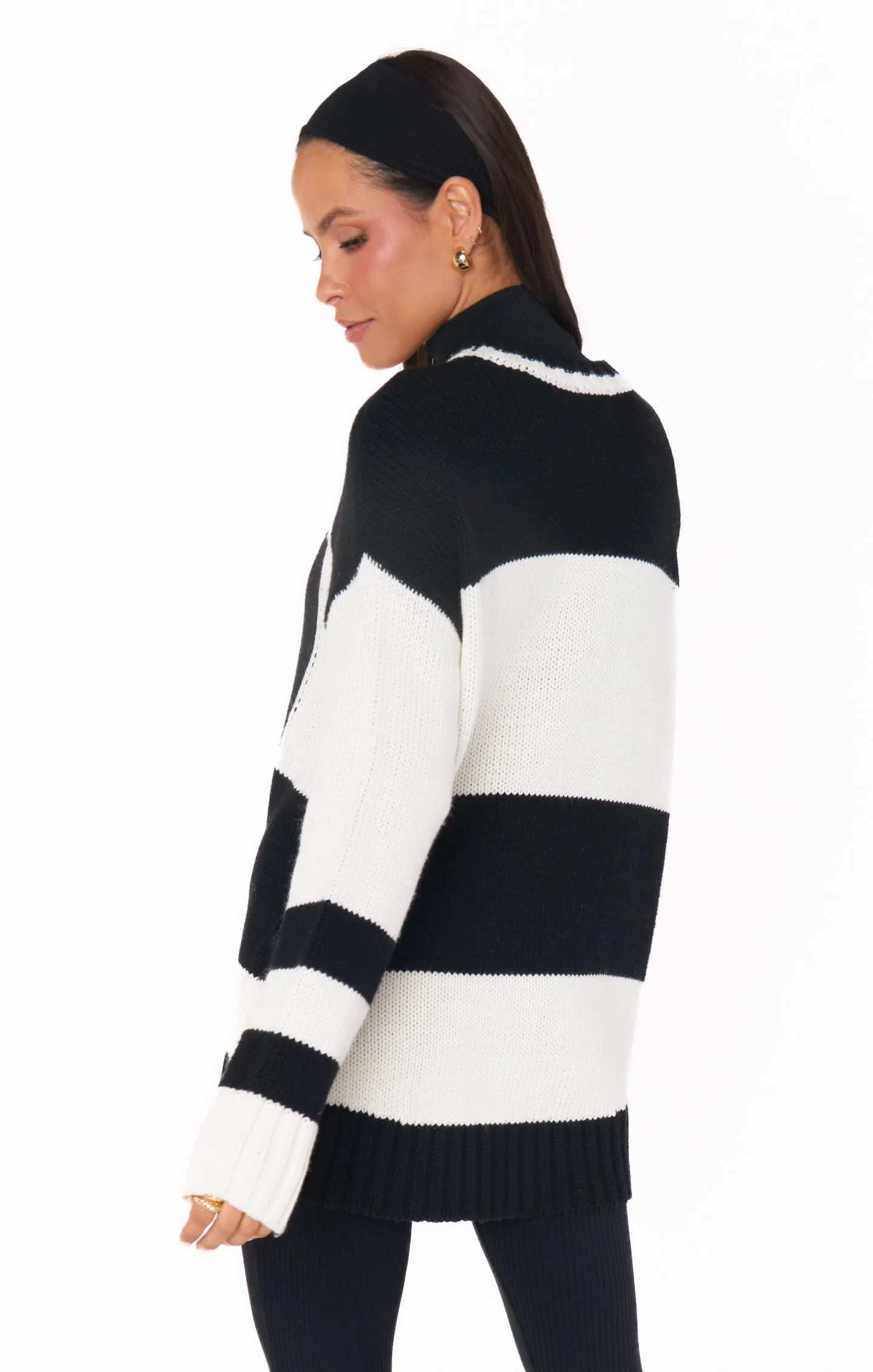 Ski in Sweater ~ Ski Knit Black