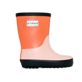 Stonz Rain Boots - Pink/Coral