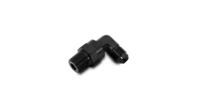 Vibrant Male AN to Male NPT 90 Degree Swivel Adapter, -8AN to 1/2" NPT - 11358