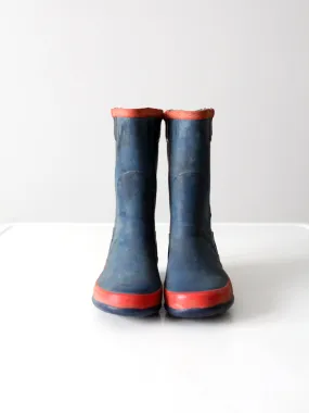 vintage kid's rubber boots